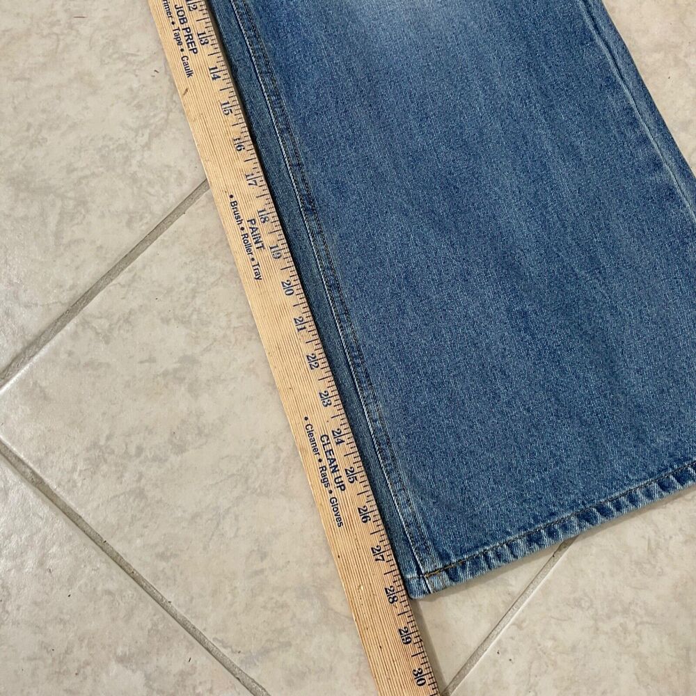 Wide Leg Baggy Jeans Suspenders O2 denim women’s size 2 - Picture 8 of 13